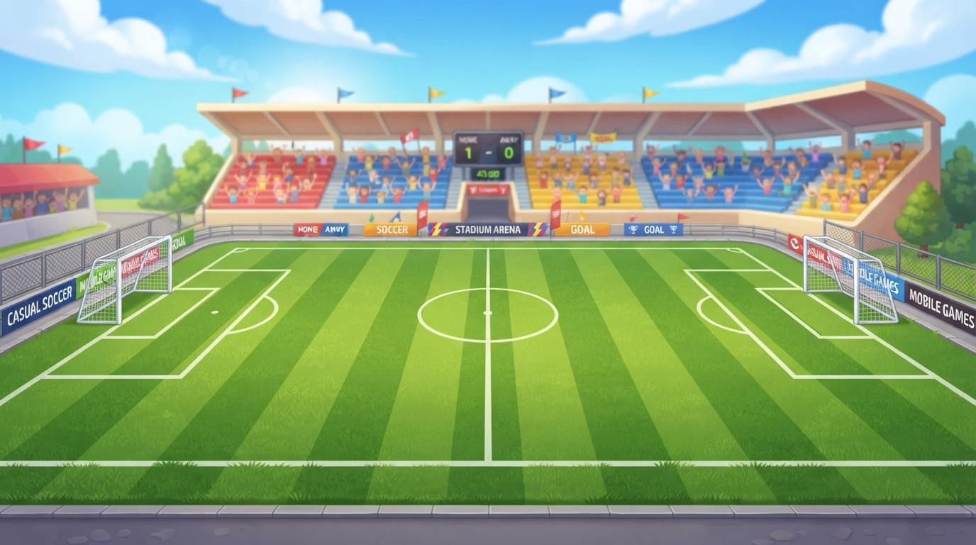 Soccer Stadium Field